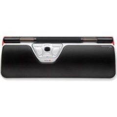 Contour RollerMouse Red Plus - Ergonomic Central Pointing Device in Black & Silver - Enhance Your Productivity!